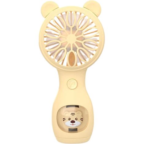 Mini ventilateur portable à piles, vitesse de ventilation réglable, idéal pour les enfants, la maison, l'extérieur, le bureau, l'école et les voyages. (1/2)