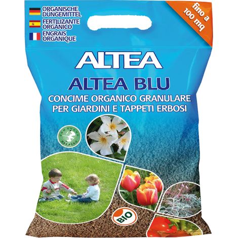 Engrais organique Altea Blu au guano pour jardins et sedums 4,5 kg