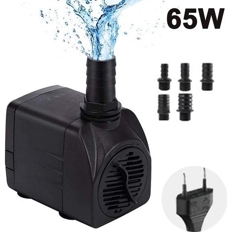 Tauchpumpe, ultraleise Wasserpumpe mit Springbrunnenfunktion