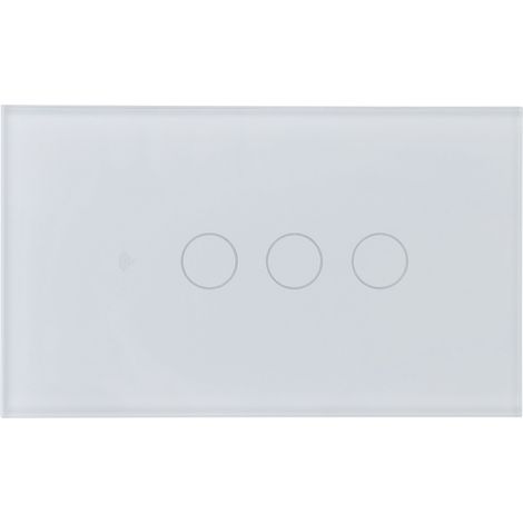 Interrupteur Connecté WiFi, Compatible Alexa et Google Home, Standard US/AU, 95‑240VAC, Modèle S303‑3