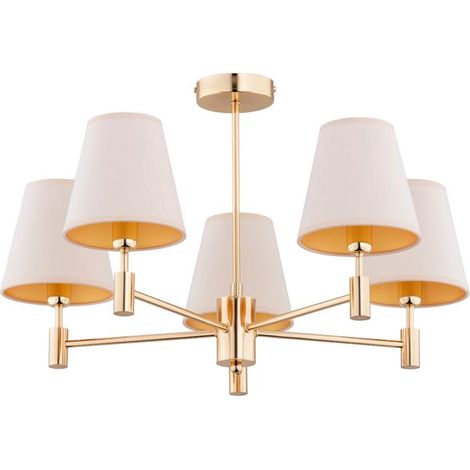 Alfa Astrit Suspension Luminaire Or 61 cm Diamètre