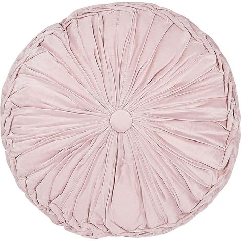 Dekokissen UDALA 40 x 40 cm Rosa Ohne Muster