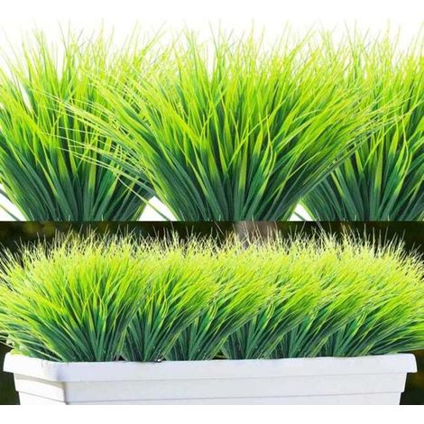 Lot de 5 paquets d'herbes artificielles de blé – Décoration extérieure (1/5)