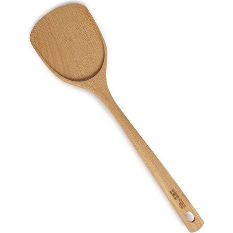 ibili 8411922449921 Holzspatel mit goldener Finish 34 cm