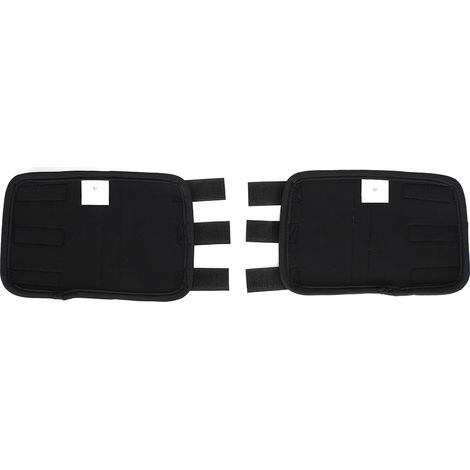 Protections pour pattes avant de chien, 1 paire de protections pour coudes de chien, protections pour coudes et genoux de chien (noir, taille M) (1/5)