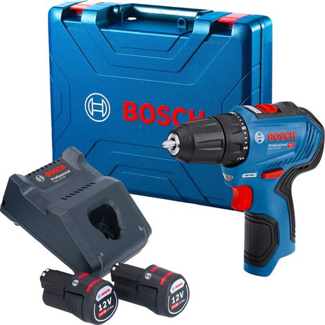 Bosch - 12V Akku-Bohrschrauber, 2x 2,0 Ah Li-Ion Akku, Ladegerät 06019G9000 (1/5)