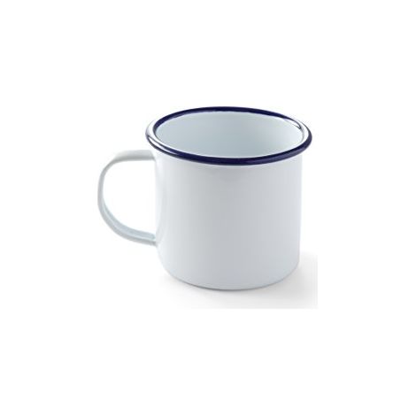 Tazza smaltata con manico, bianca, 360 ml, Hendi 621295 (1/3)