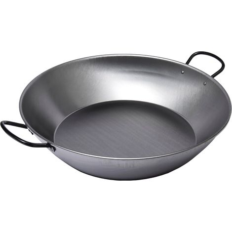 Paella de acero pulido de 50cm para 13 personas - 0450 - vaello campos -