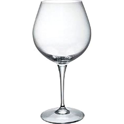 Bormioli Rocco 170011-BF9 Premium Calice Vino Rosso Nebbiolo 67 cl Set 6 Pezzi Vetro con Taglio Laser
