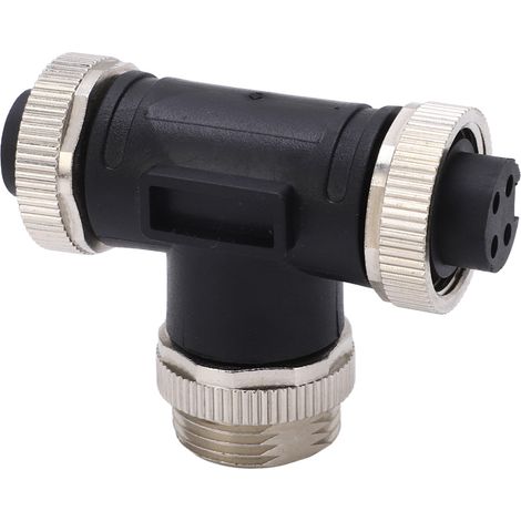 Câble dorsal étanche IP67 à 4 broches, terminal en T multiport à 3 ports pour connecteurs en T NMEA 2000, pour capteurs et actionneurs. (1/5)