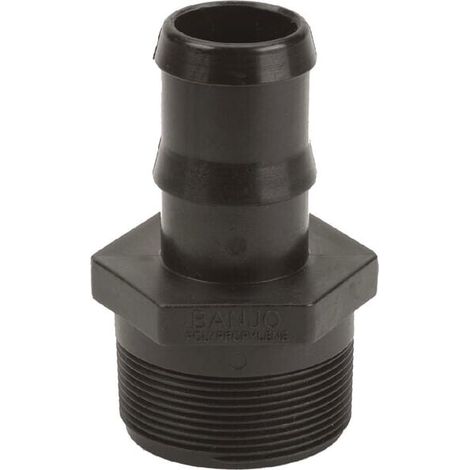 Boquilla de manguera 2" macho NPT x 1 1/2" BANJO HB200150 (1/2)