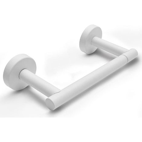 Soporte para papel higiénico con diseño giratorio y flexible para montaje en pared. (1/5)
