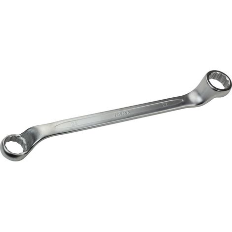 Doppel-Ringschlüssel tief gekröpft 75° 24x27 mm Ringschlüssel Schraubenschlüssel (1/2)