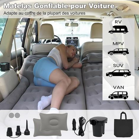 Double Car Inflatable Mattress for Camping Travels (1/3)