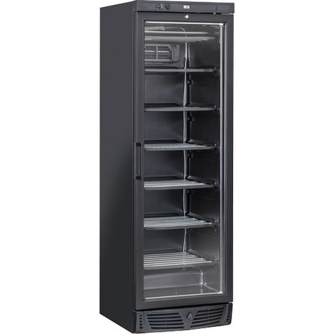 Congélateur vitré 300L avec éclairage LED serrure et thermostat - TNG 390 B - Cool Head (1/5)