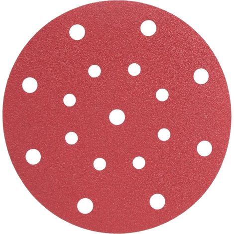Disque abrasif - Radix - Pro - Velcro 150 mm - P80 - 17 trous (50 pcs)