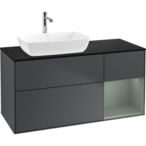 Villeroy & Boch F812GMHG Meuble sous-lavabo Finion F81 (1/2)