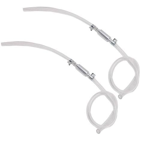 2-teiliges Bremsenentlüftungsset, hydraulisches Entlüftungsgerät mit Rückschlagventil und Edelstahlschlauch für Fahrzeugbremssysteme, Universalwerkzeug - (1/5)