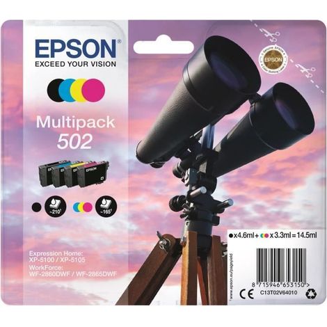 Epson Multipack 4-colours 502 Ink C13T02V64020 (1/5)