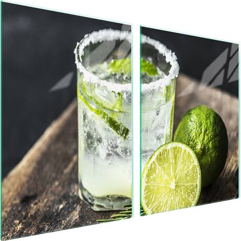 Plaque de protection en verre pour poêle 2x45x52 Fruits (1/5)