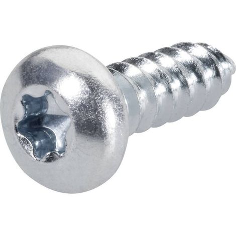 TOOLCRAFT 892607 Vis à tôle à tête bombée 2.9 mm 9.5 mm profil Torx DIN 7981-C acier galvanisé 100 pc(s)