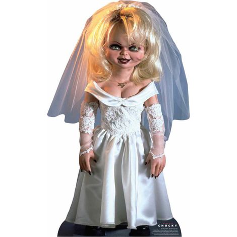 Figurine en carton Tiffany Doll Fiancée de Chucky 75 cm