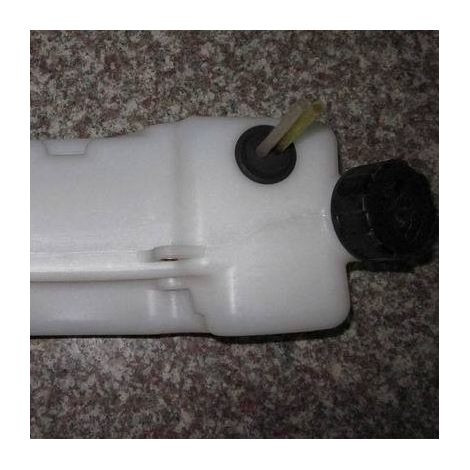 Réservoir de carburant TL43/TL52 1E40F-5, réservoir de carburant en plastique, adapté aux moteurs Mitsubishi TL43/TL52. (1/5)