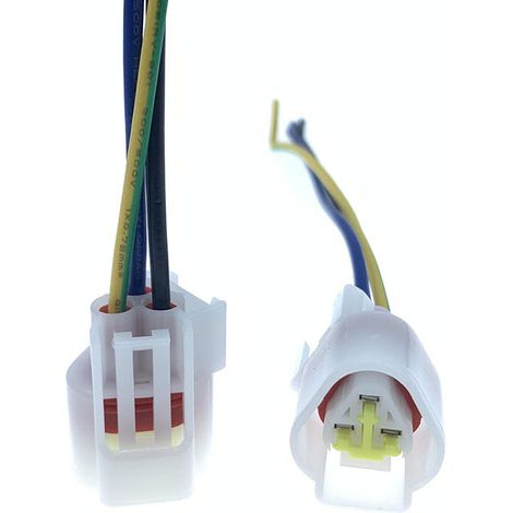 Huanglong 600 motorcycle taillight connector, Niu electric scooter 3-hole brake connector connection cable, waterproof and non-destructive power supply. (1/4)