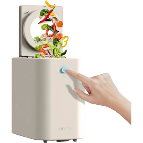 Küchenkomposter, 2,5 l Fassungsvermögen, integrierte UVC-Sterilisation, HQD-260C (2,5 l), EU (1/2)