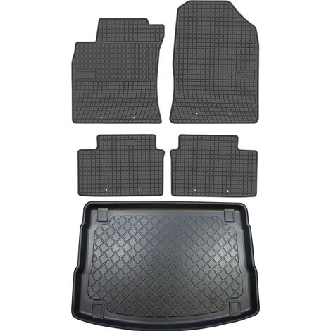 Kia Ceed III CD Hatchback dal 06.2018 SET - tappetini in gomma per auto + tappetino per bagagliaio (1/5)