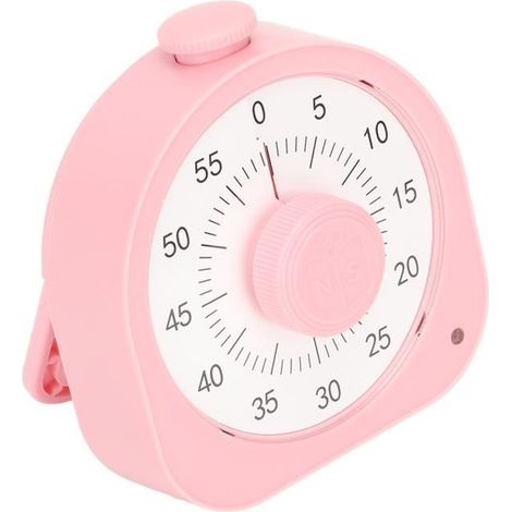 Minuterie visuelle - TBEST - 60 minutes - Mode de mise au point - Deux modes de rappel - Couleur blanche (1/4)