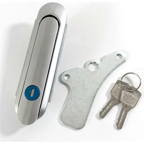 Schlüsselschloss für Außenverteilerschrank 4021 mit Ersatzschloss für Netzwerkverteilerschrank (1/5)