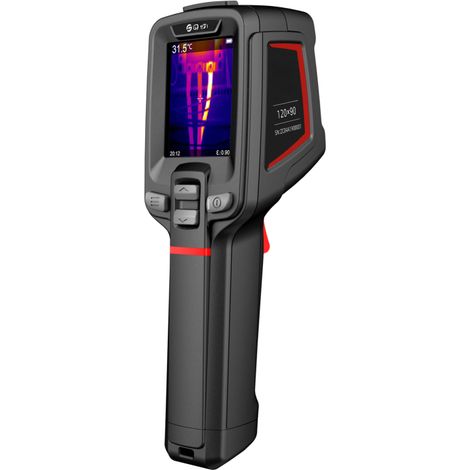 Irovami GUIDE T120 Caméra thermique portable d'entrée de gamme, rechargeable 2000 mAh, caméra thermique sans contact à infrarouge, outil d'imagerie thermique portable, grand écran 2,4 pouces (1/5)