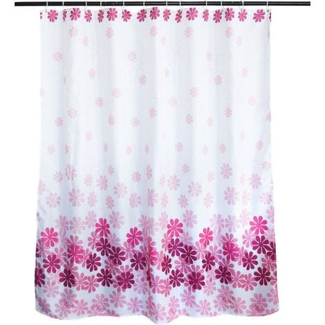 Cleafe - Tenda Doccia Antimuffa Fantasia Impermeabile 180x180cm Con Anelli Bagno -