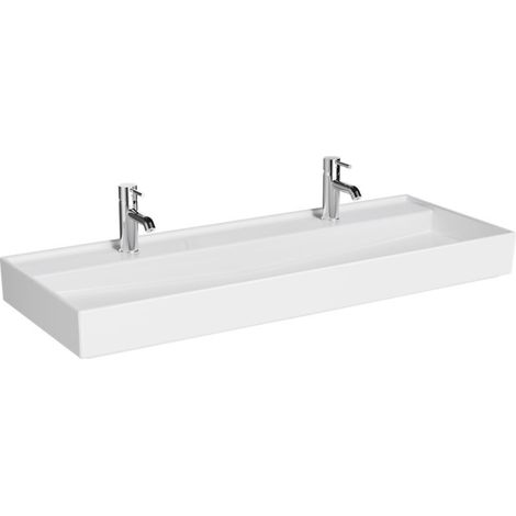 VITRA 7418B003-0041 Double vasque ArchiPlan 120x46 cm