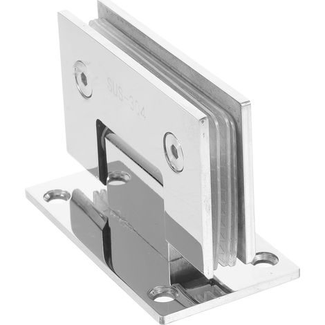 pour porte de douche en verre sans cadre ouverture à 90 et (1/5)