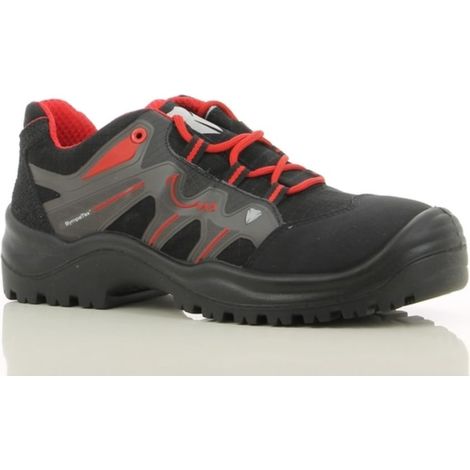 Scarpe antinfortunistiche a membrana Maxguard SX310 S3 SRC HRO Nero / Rosso 48 (1/3)