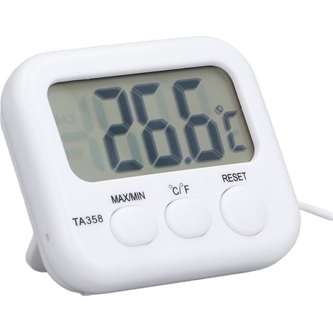 Digitales Aquariumthermometer mit LCD-Bildschirm, Messgerät zur Bestimmung der Wassertemperatur für Aquarien und andere Fische. (1/5)