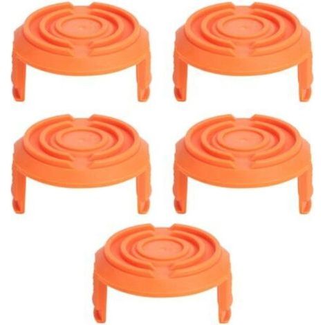 Set of 5 Spool Covers for Worx WA0010 Compatible Trimmer - (1/5)