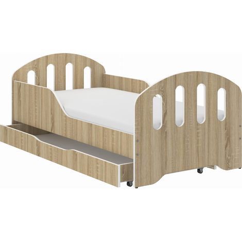 Letto per bambini SMILE 160x80 SONOMA (1/2)