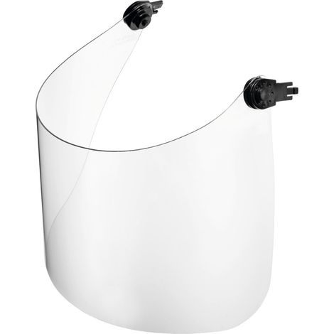 Schuberth Klarvisier mit Helmhalterung, Scheibenmaterial: PC