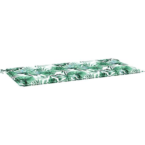 Coussin de banc de jardin,Coussin d'extérieur Vert 100 x 50 x 4 cm Tissu Oxford CFW902397 (1/5)