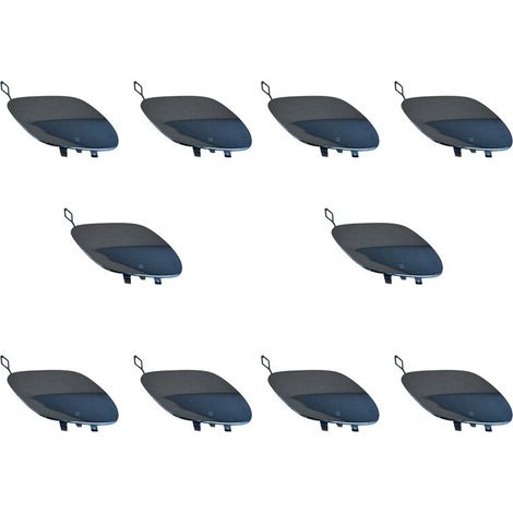 10 tapas para ganchos de remolque del parachoques delantero para W205 C300 C400 C63 AMG 2015 2016 A2058850724
