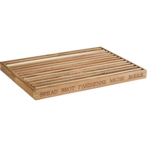 Moderne Schneidebrett aus braunem Holz 480x340 mm (1/2)
