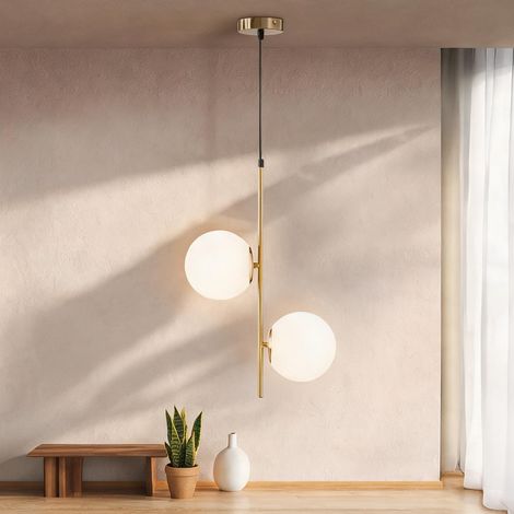 SunJet Plafonnier, luminaire de plafond, Suspension double tête - Réf. V59GO5ZQJYEJ (1/5)