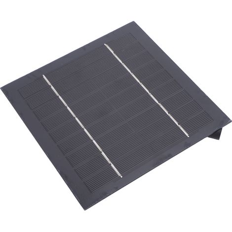 Panneau solaire portable 5W 5V chargeur photovoltaïque polycristallin pour ventilateur banque d'énergie téléphone randonnée plein air (1/5)