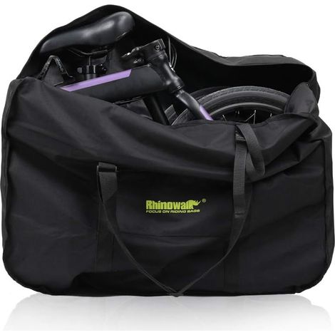 Sac de Transport Vélo 20 Pouces Sac de Vélo Pliant Imperméable Grand Housse de Roue VTT Pliable Sacoche Trotinette Electrique Housse Protection Velo pour Cyclisme Voyage (1/5)