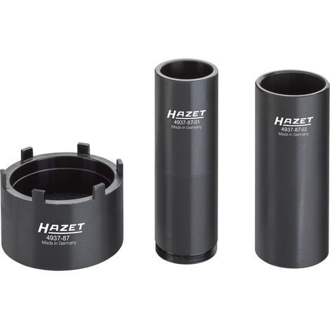 Hazet Nkw Zapfenschlüssel-Satz, Vierkant hohl 20 mm (3/4), 54 mm, Anzahl Werkzeuge: 3 (1/5)