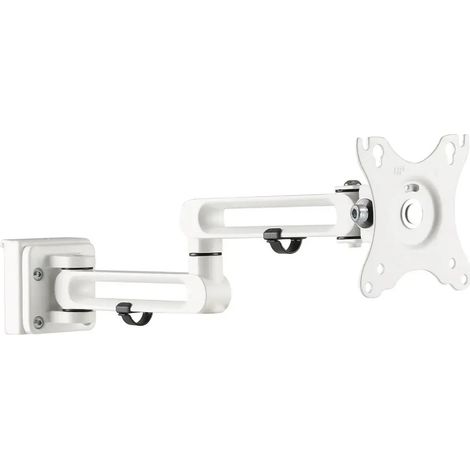 Bras moniteur 17''-32'' pour rail de fixation Slatwall (1/3)