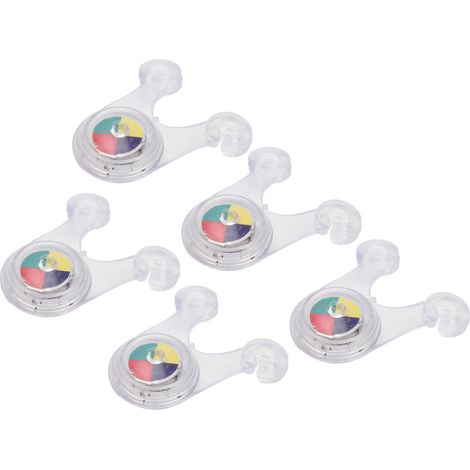 Balise LED de sécurité pour camping, décoration pour toit de tente, lumière d'ambiance LED colorée (1/5)